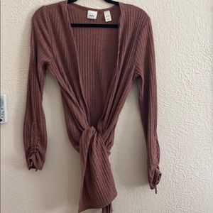 Versatile Sweater great for fall worn long - tied